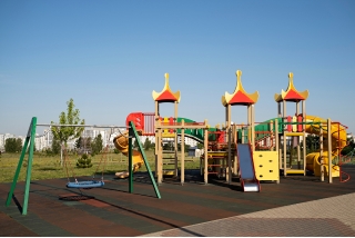 VJ Balewadi Central Amenities - Children's Cycling Track
